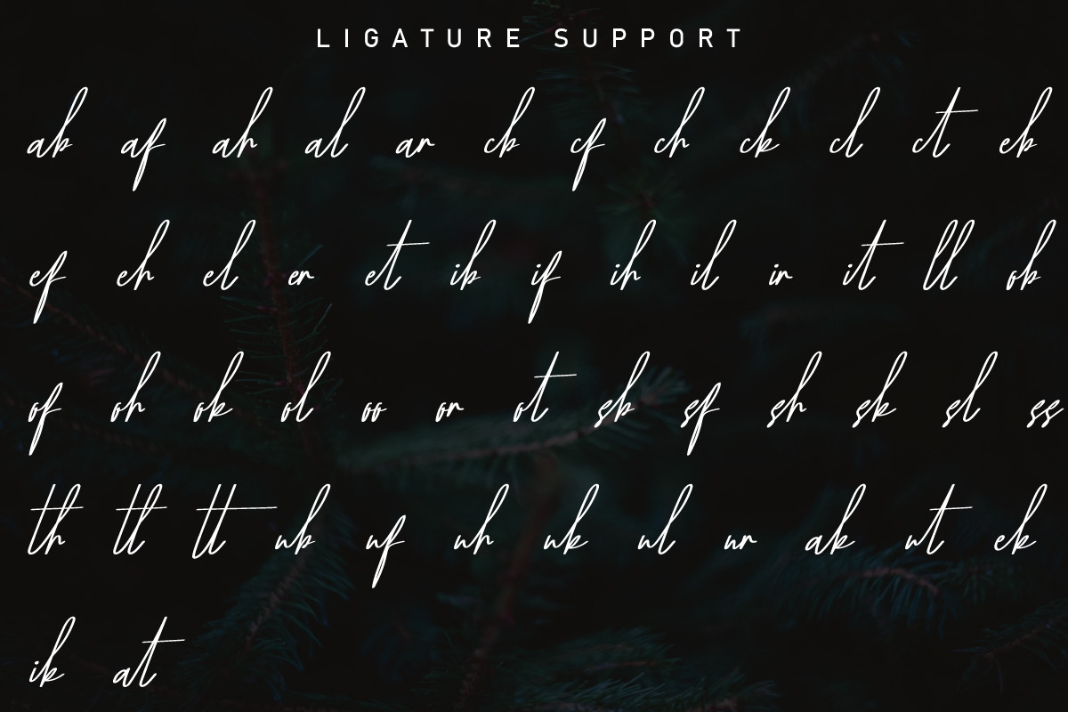 Yestermoon Font Yestermoon Font