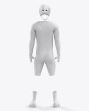 Men’s Full Cycling Time-Trial Kit mockup (Back View)