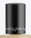 Matte Nail Polish Bottle Mockup - Front View