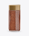 Instant Coffee Glass Jar Mockup - Front View (High-Angle Shot) Instant Coffee Glass Jar Mockup - Front View (High-Angle Shot)