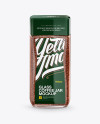 Instant Coffee Glass Jar Mockup - Front View (High-Angle Shot) Instant Coffee Glass Jar Mockup - Front View (High-Angle Shot)