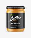 Peanut Butter Jar Mockup