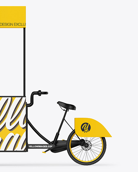 Street Food Bike Mockup