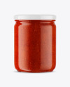 Tomato Sauce Jar Mockup