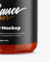 Tomato Sauce Jar Mockup