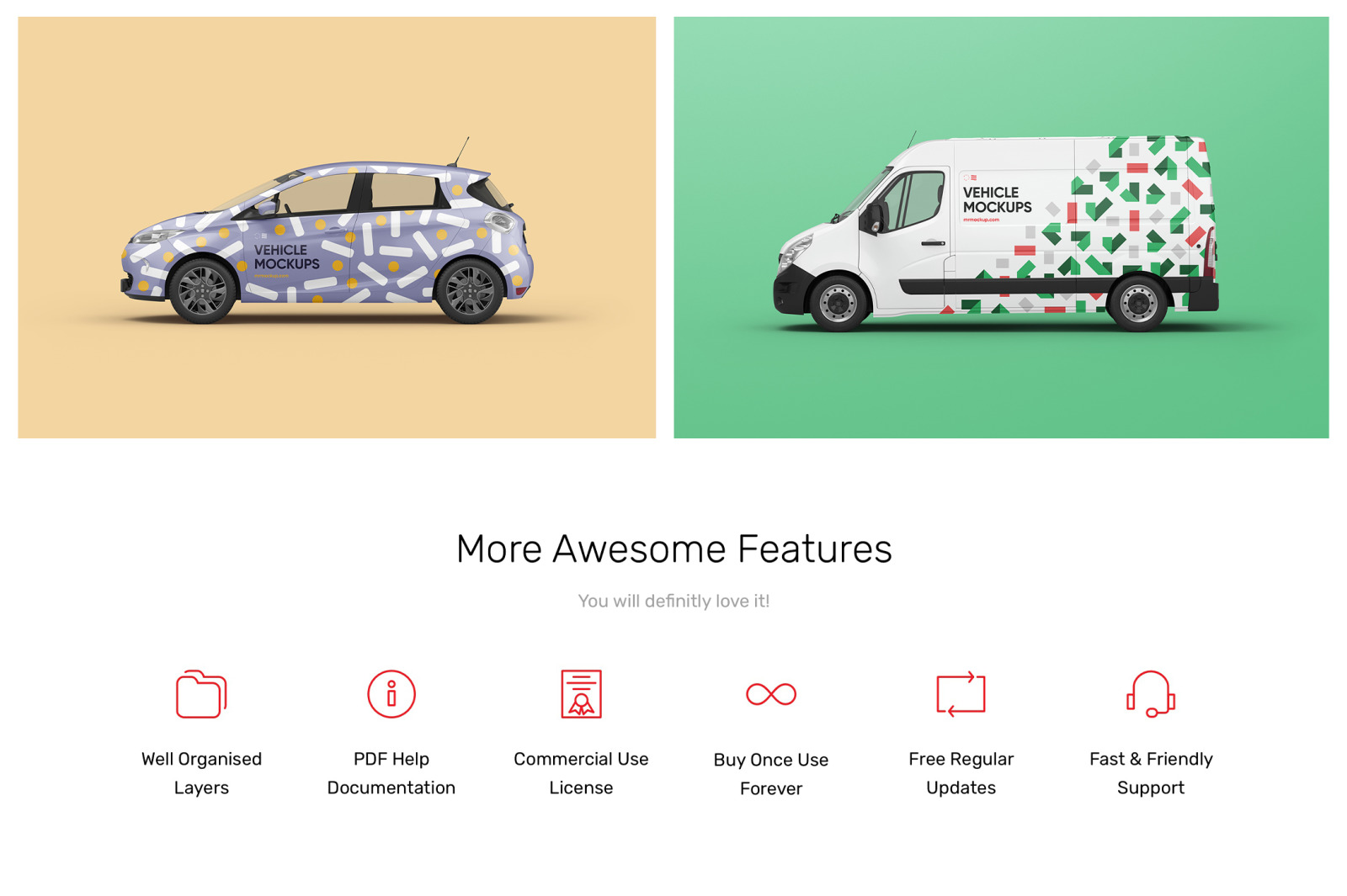 Vehicle Mockups - Car Mockups