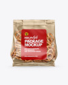 Bag With Mini Pretzels Mockup