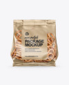 Bag With Mini Pretzels Mockup