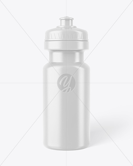 Glossy Sport Bottle Mockup