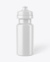 Glossy Sport Bottle Mockup