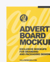 Advertising Board Mockup