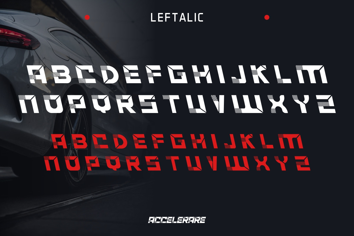 Accelerare Font Racing Speed