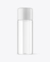 Clear Cosmetic Bottle Mockup