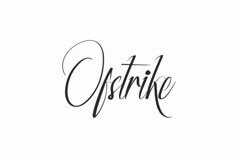 Ofstrike Handwriting Font - Original