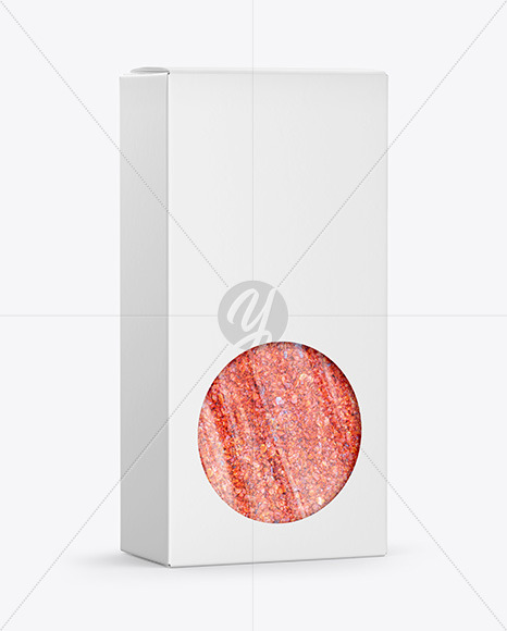 Paper Box with Spice Mockup