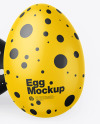 Two Glossy Eggs Mockup