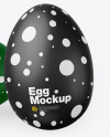 Two Textured Eggs Mockup