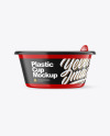 Plastic Glossy Cup Mockup