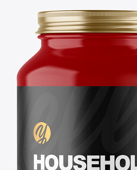 Glossy Jar Mockup