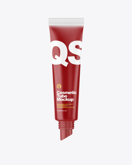 Clear Liquid Soap Cosmetic Tube Mockup