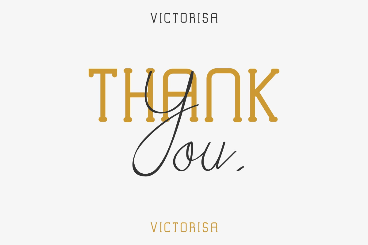 Victorisa Serif And Script Font Victorisa Serif And Script Font