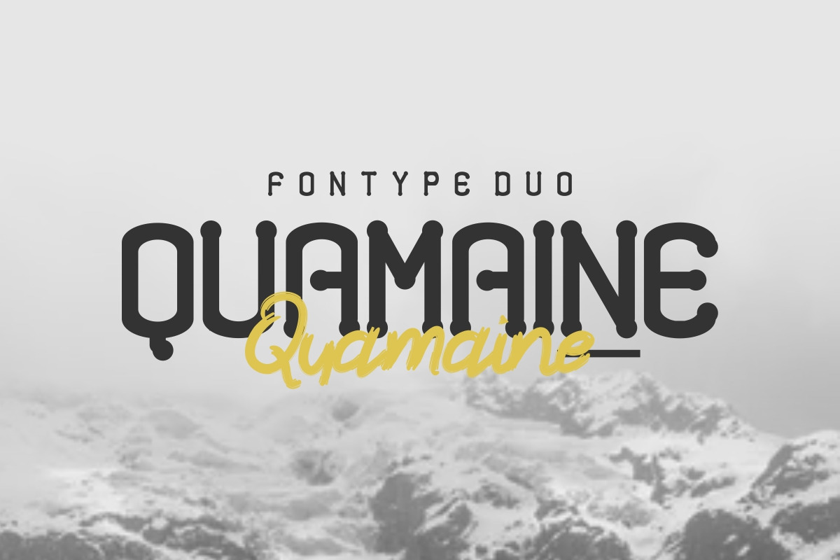 Quamaine Sans n Brush