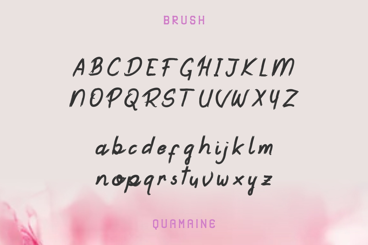 Quamaine Sans n Brush