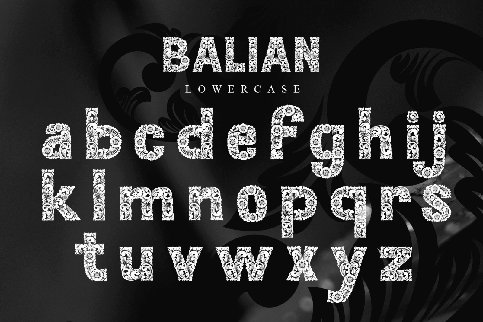 Balian Typeface Balian Typeface