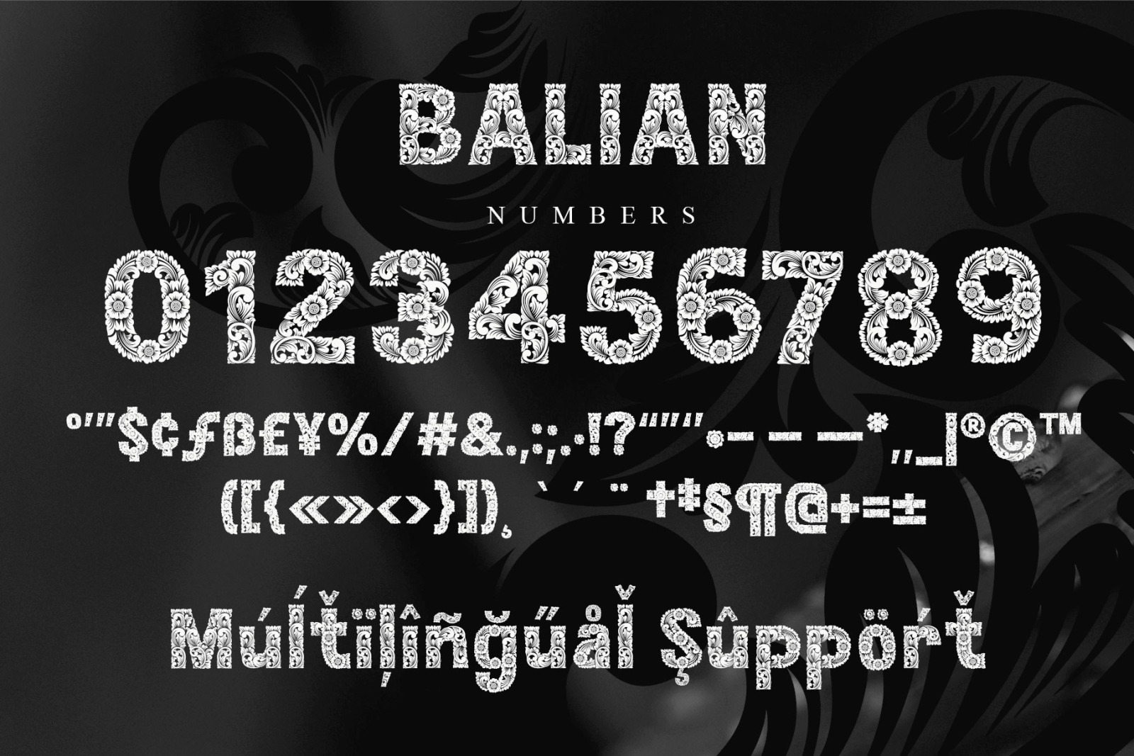 Balian Typeface Balian Typeface