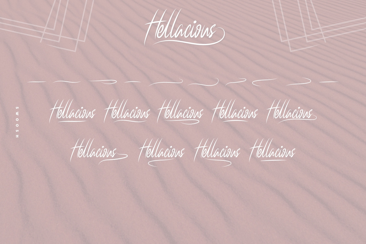 Hellacious Brush Script Calligraphy Font Hellacious Brush Script Calligraphy Font