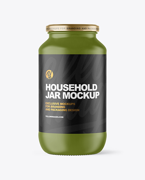 Matte Jar Mockup Matte Jar Mockup
