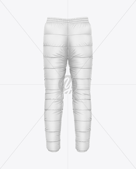 Men's Down Pants Mockup