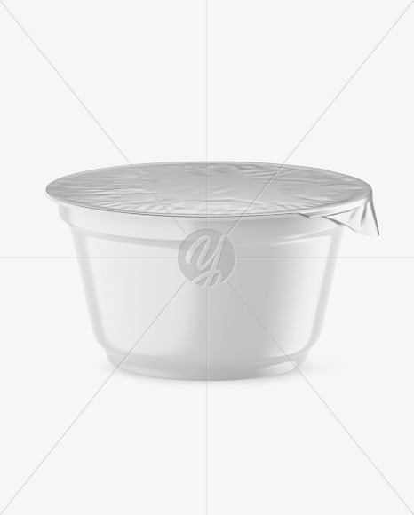 Plastic Glossy Cup Mockup