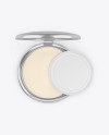 Metallic Cosmetic Powder Mockup