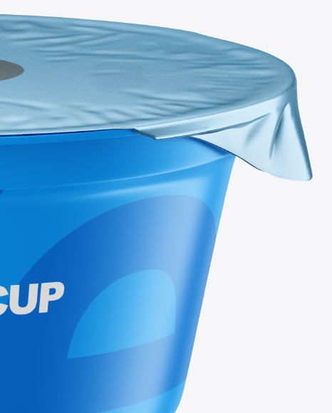 Plastic Matte Cup Mockup