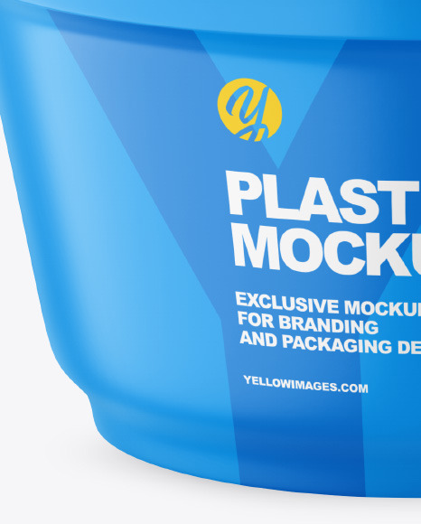 Plastic Matte Cup Mockup