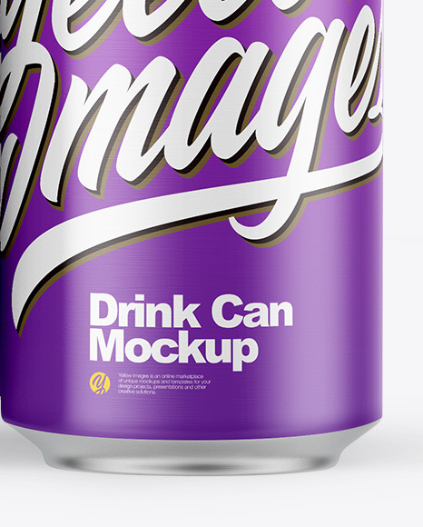 6 Pack Matte Cans with Holder Mockup