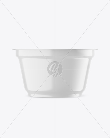 Plastic Glossy Cup Mockup