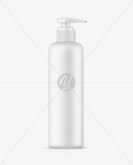 Ceramic Soap Bottle w/ Pump Mockup