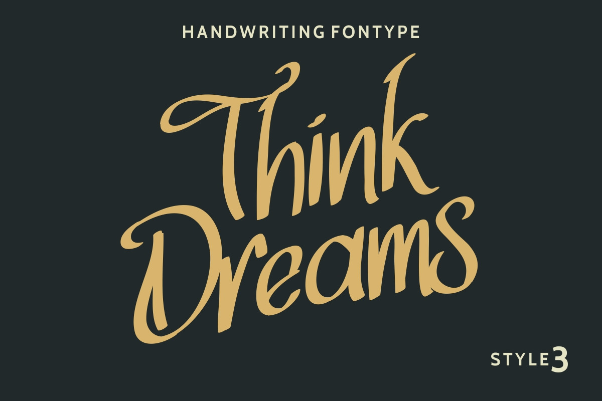 ThinkDreams Script Font ThinkDreams Script Font