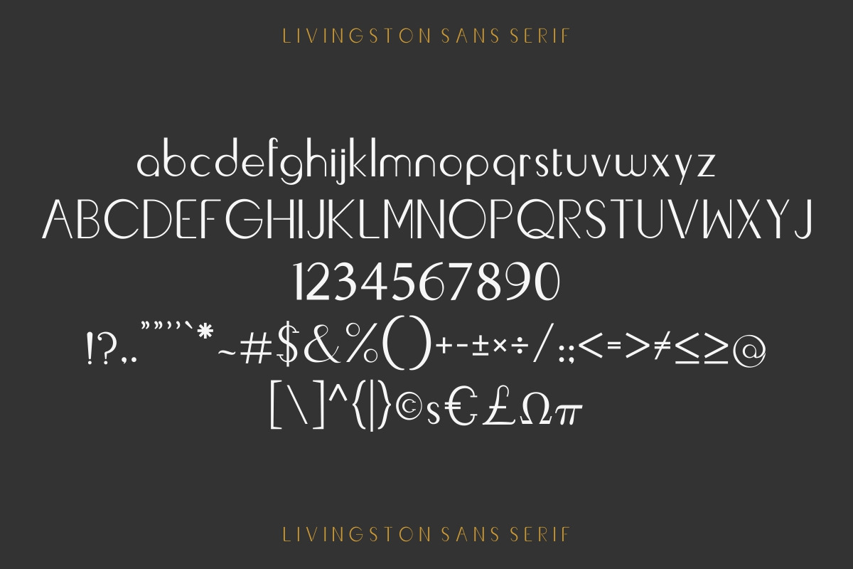 Livingston Font Trio Livingston Font Trio