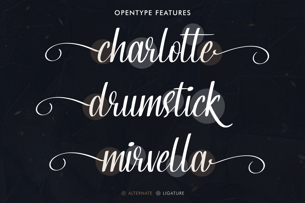 Darkloose Calligraphy Font Darkloose Calligraphy Font
