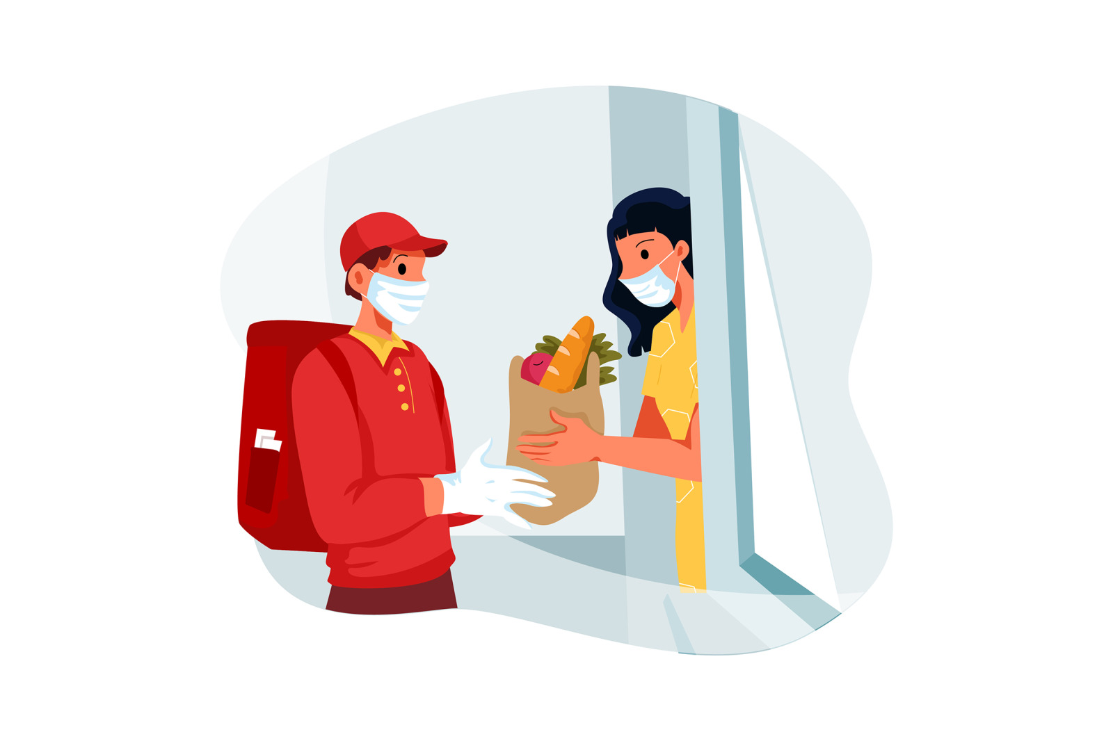 M226_Food Delivery Illustrations