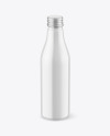 Glossy Drink Bottle Mockup