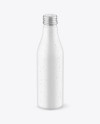 Matte Drink Bottle w/ Drops Mockup