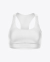 Sports Bra Mockup - Front View