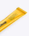 Matte Stick Sachet Mockup