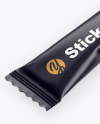 Matte Stick Sachet Mockup