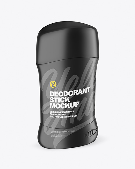 Matte Deodorant Stick Mockup