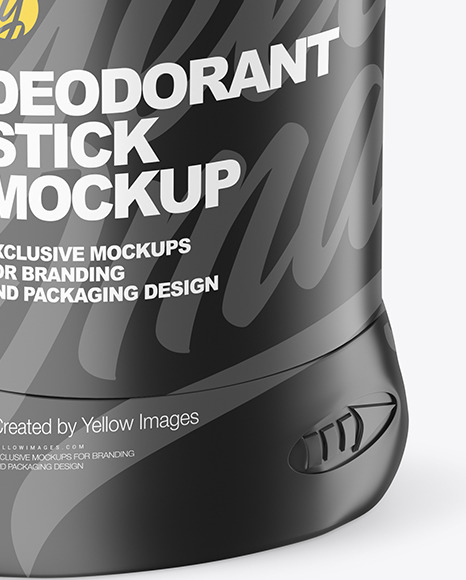 Matte Deodorant Stick Mockup